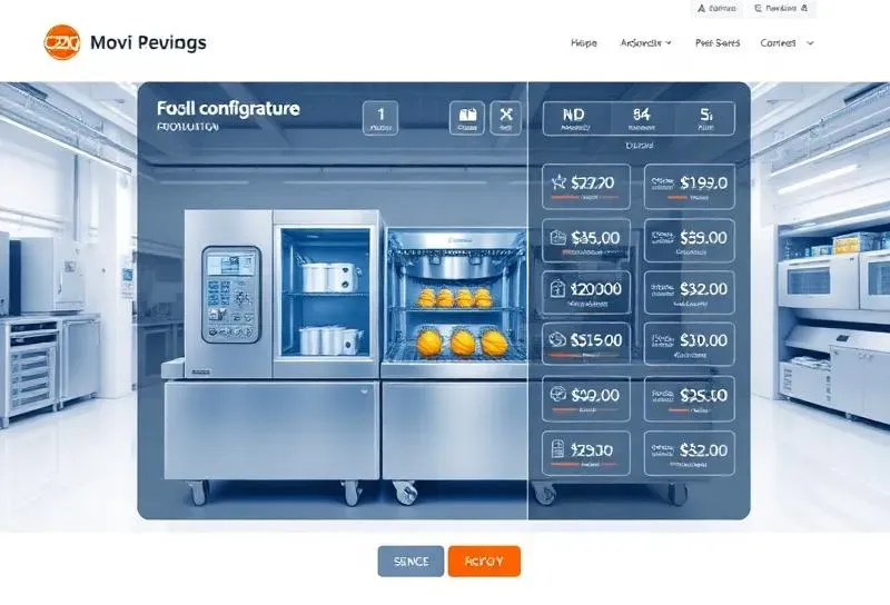 B2B Food & Beverage CPQ with Real-Time 3D Configurator